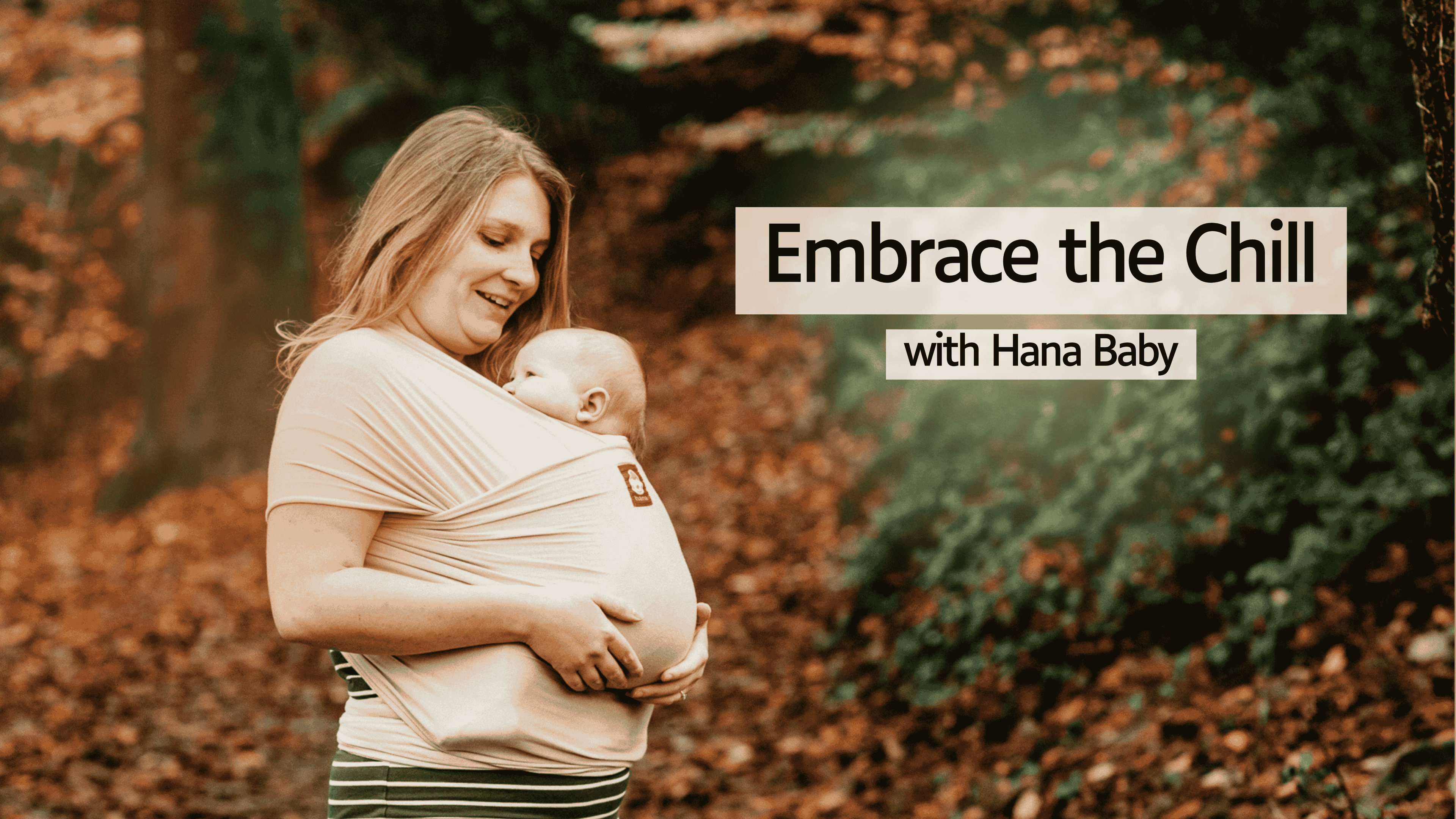 Embrace the Chill with Our Bamboo Organic Slings - Hanababy
