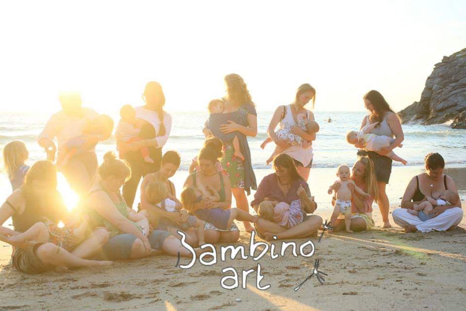 Breastfeeding in a wrap or sling - Hanababy