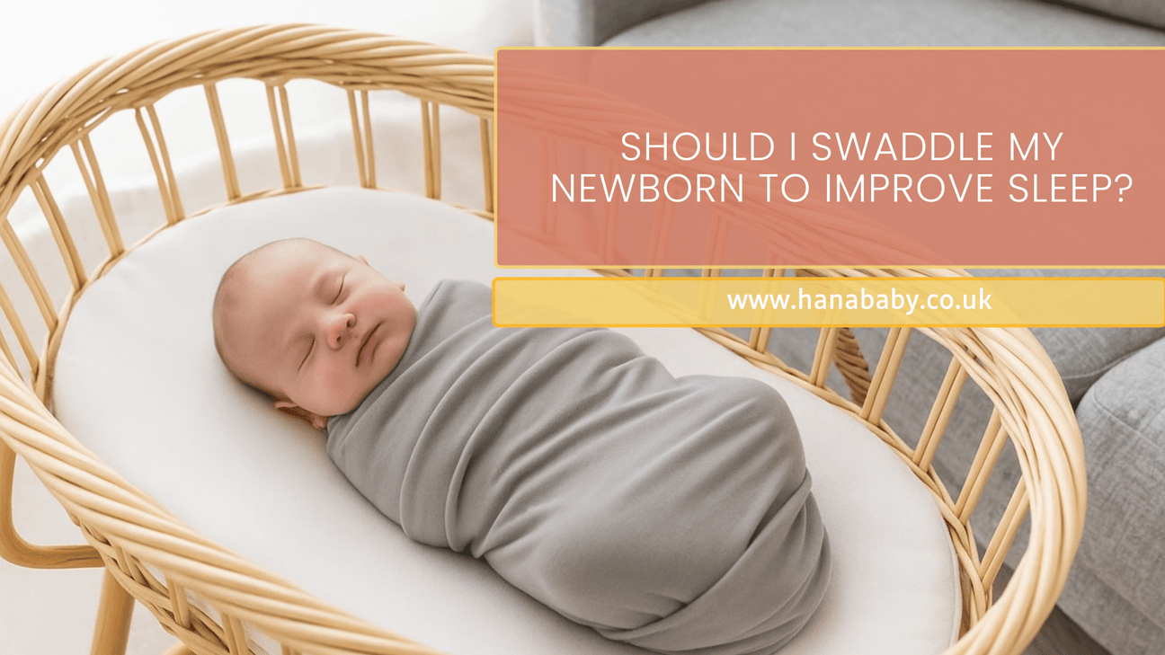 Should I swaddle my newborn to improve sleep? - Hanababy